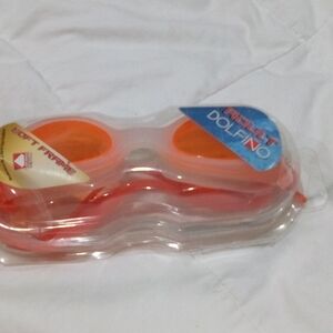 Dolfino Adult Swim Goggles - Orange